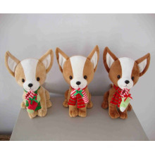 ICTI Factory Good Quality Plush Dog Chihuahua Toy